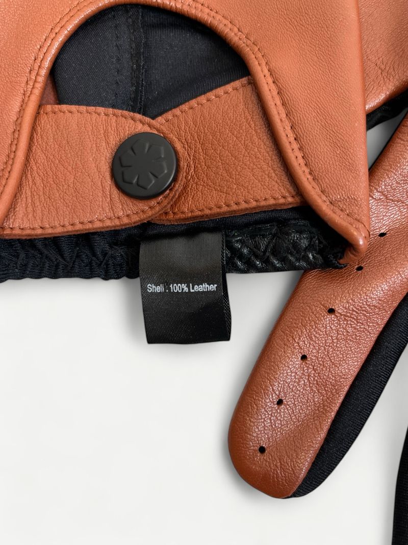 Brown Leather Gloves