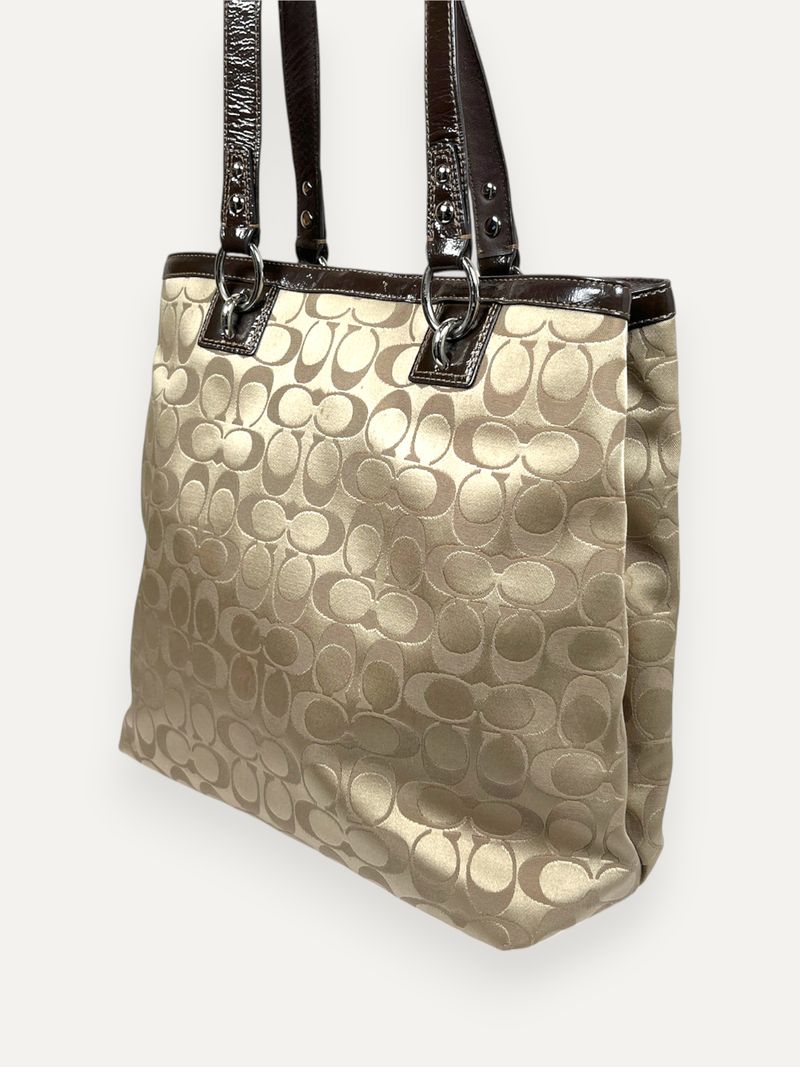 Signature F19262 Beige Tote Bag