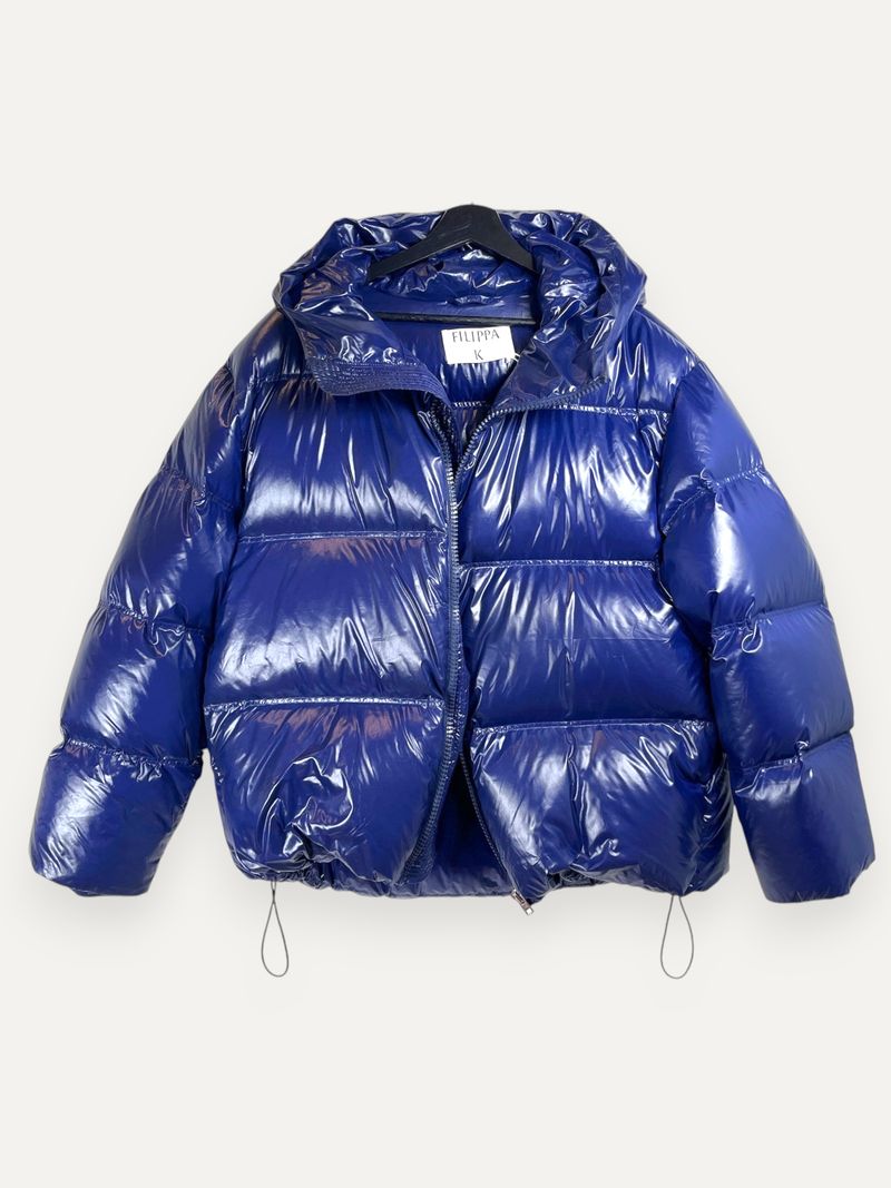 Navy Blue Puffer Jacket