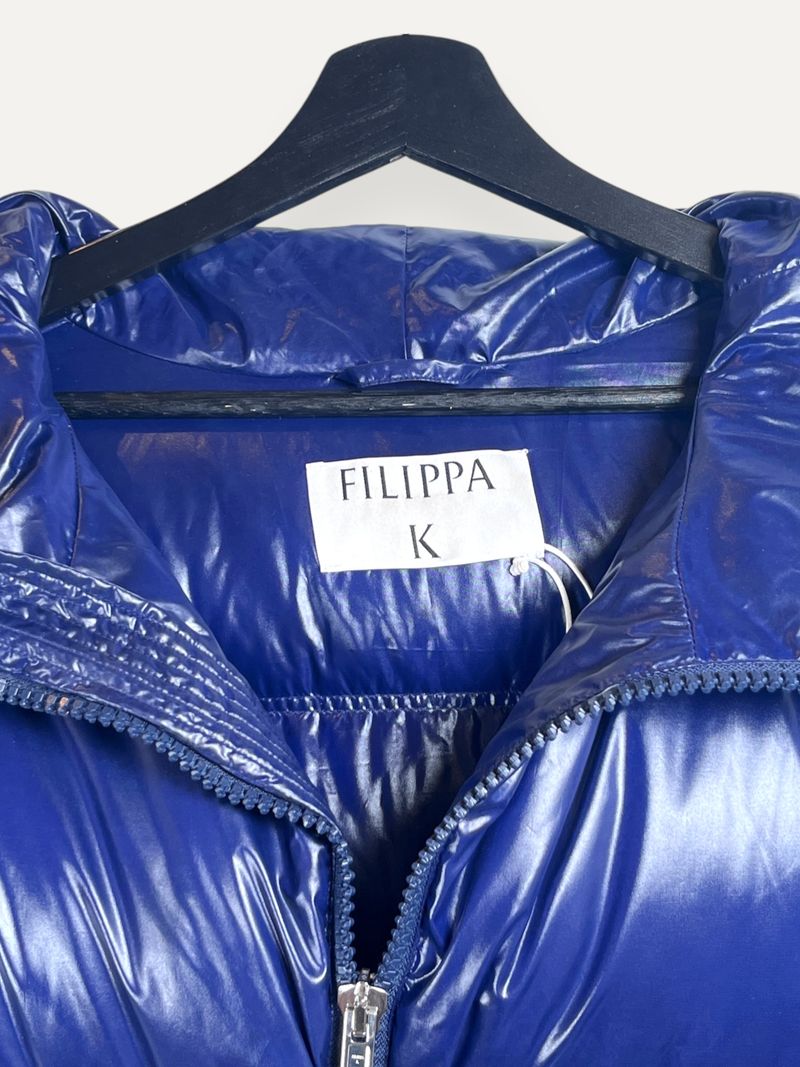 Navy Blue Puffer Jacket