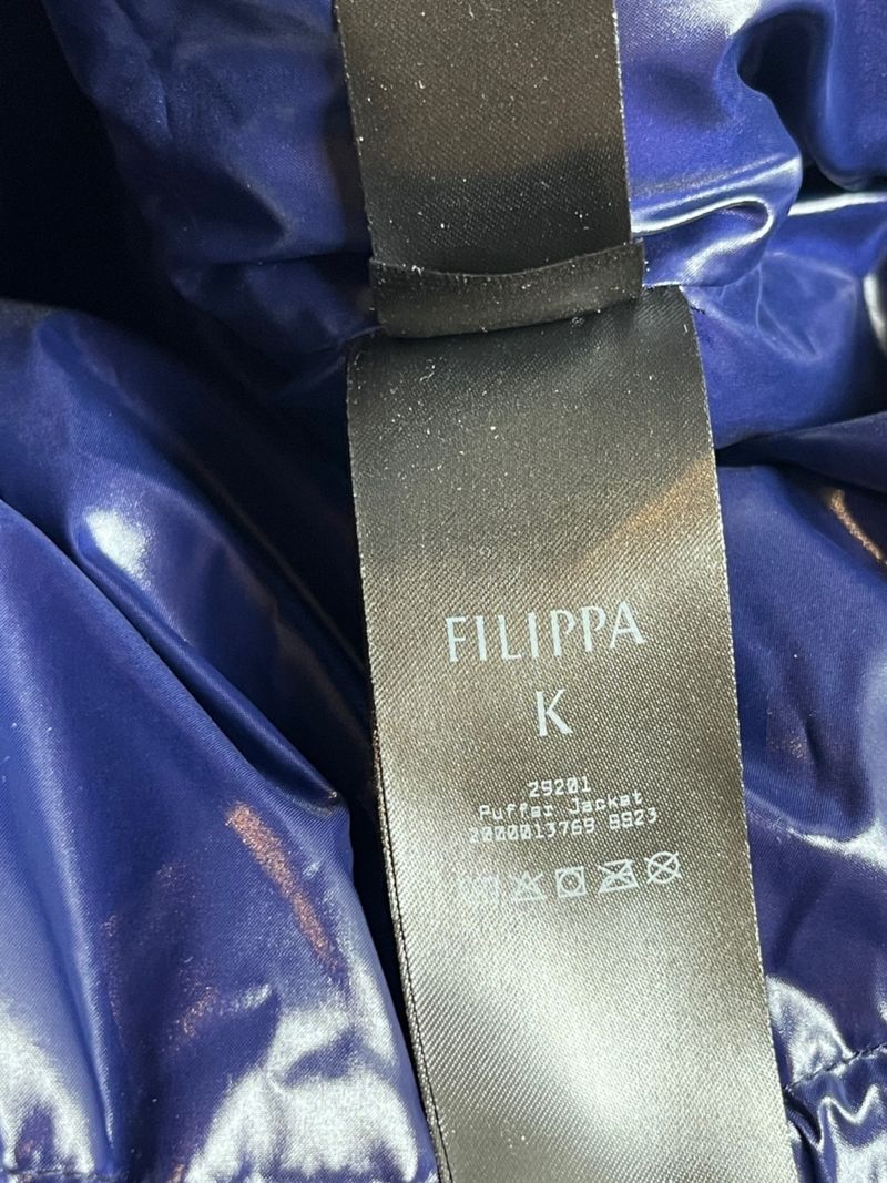 Navy Blue Puffer Jacket