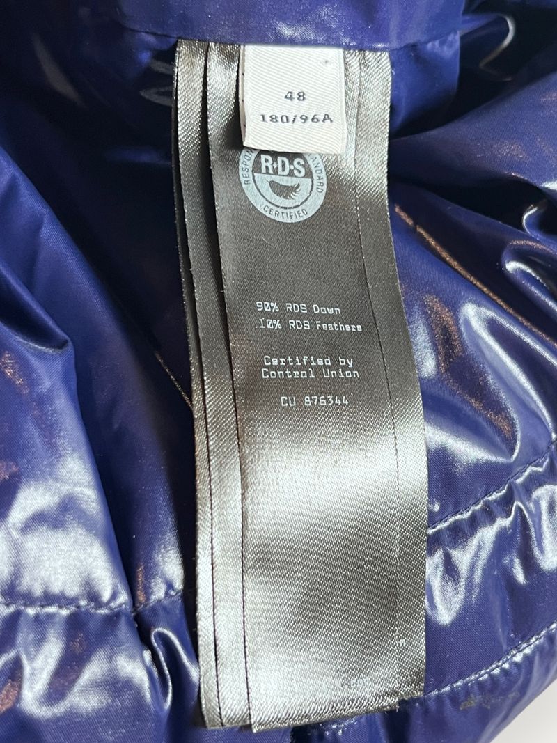 Navy Blue Puffer Jacket