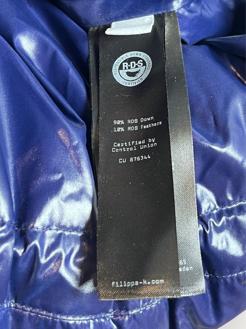 Navy Blue Puffer Jacket