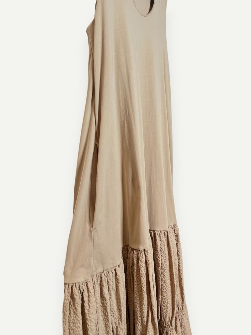 Beige Maxi Dress