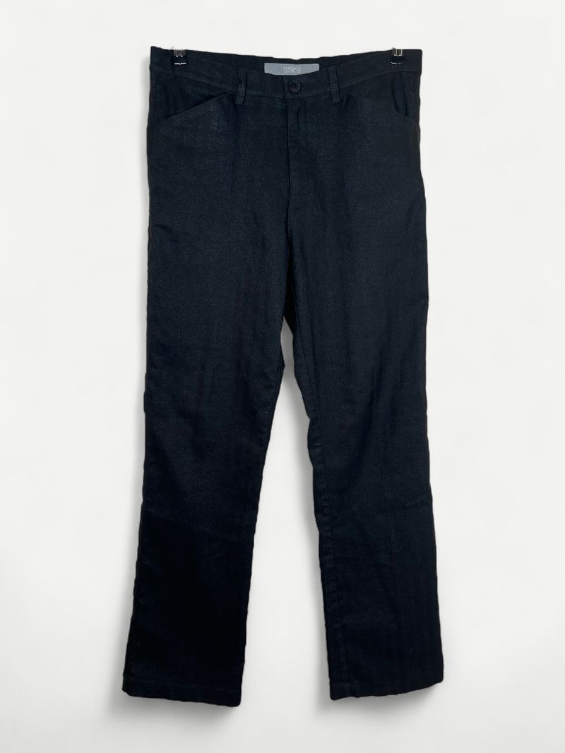 Black Casual Pant by Versace