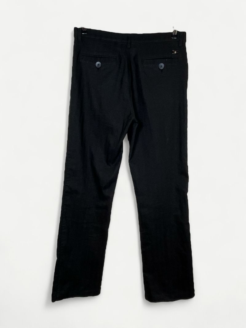 Black Casual Pant by Versace