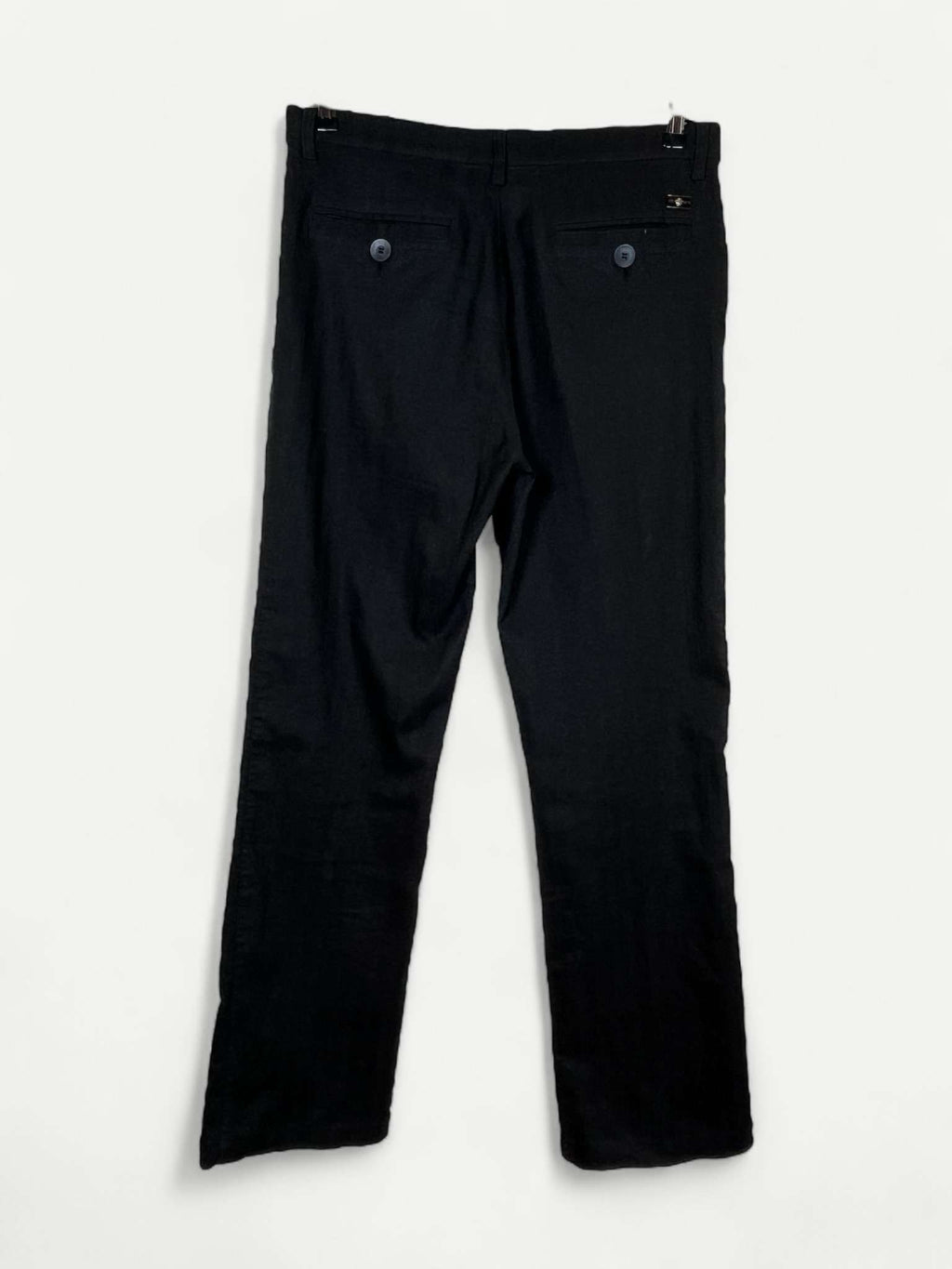 Black Casual Pant by Versace