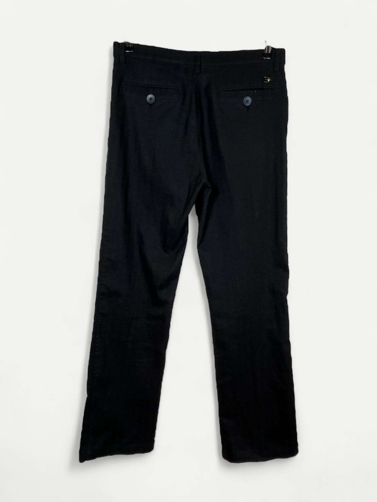 Black Casual Pant by Versace