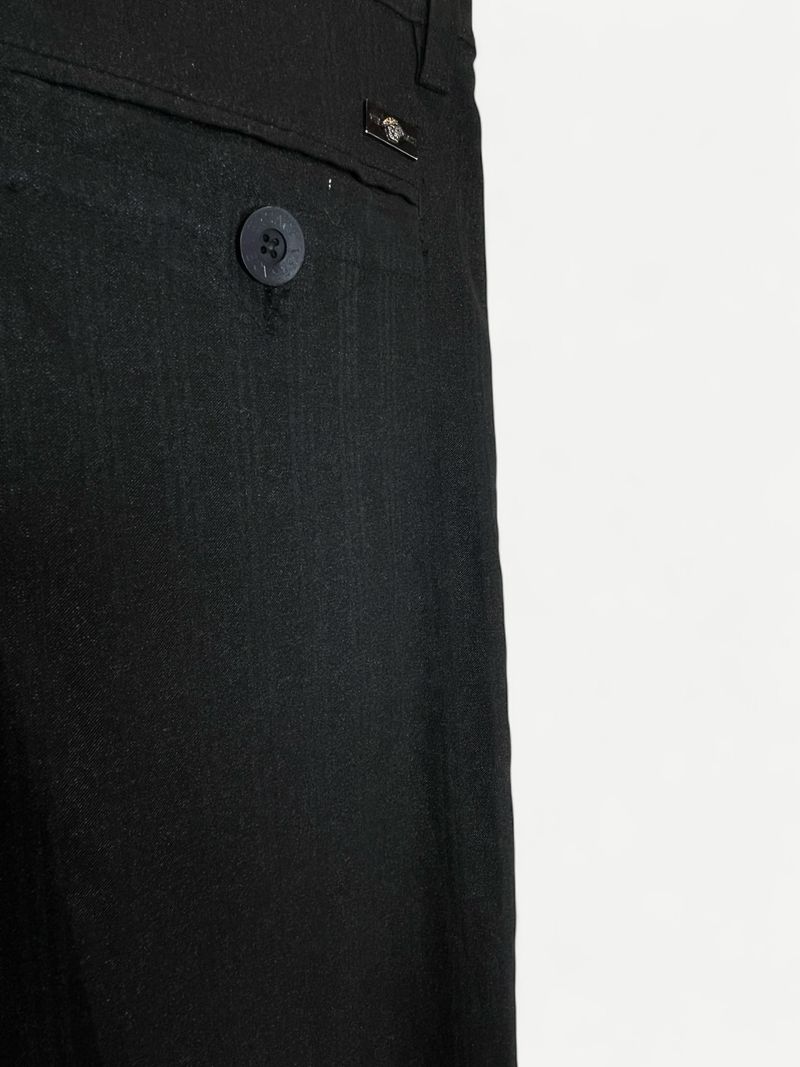 Black Casual Pant by Versace