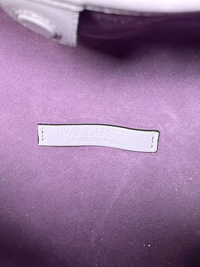 Lilac Leather Hobo Bag