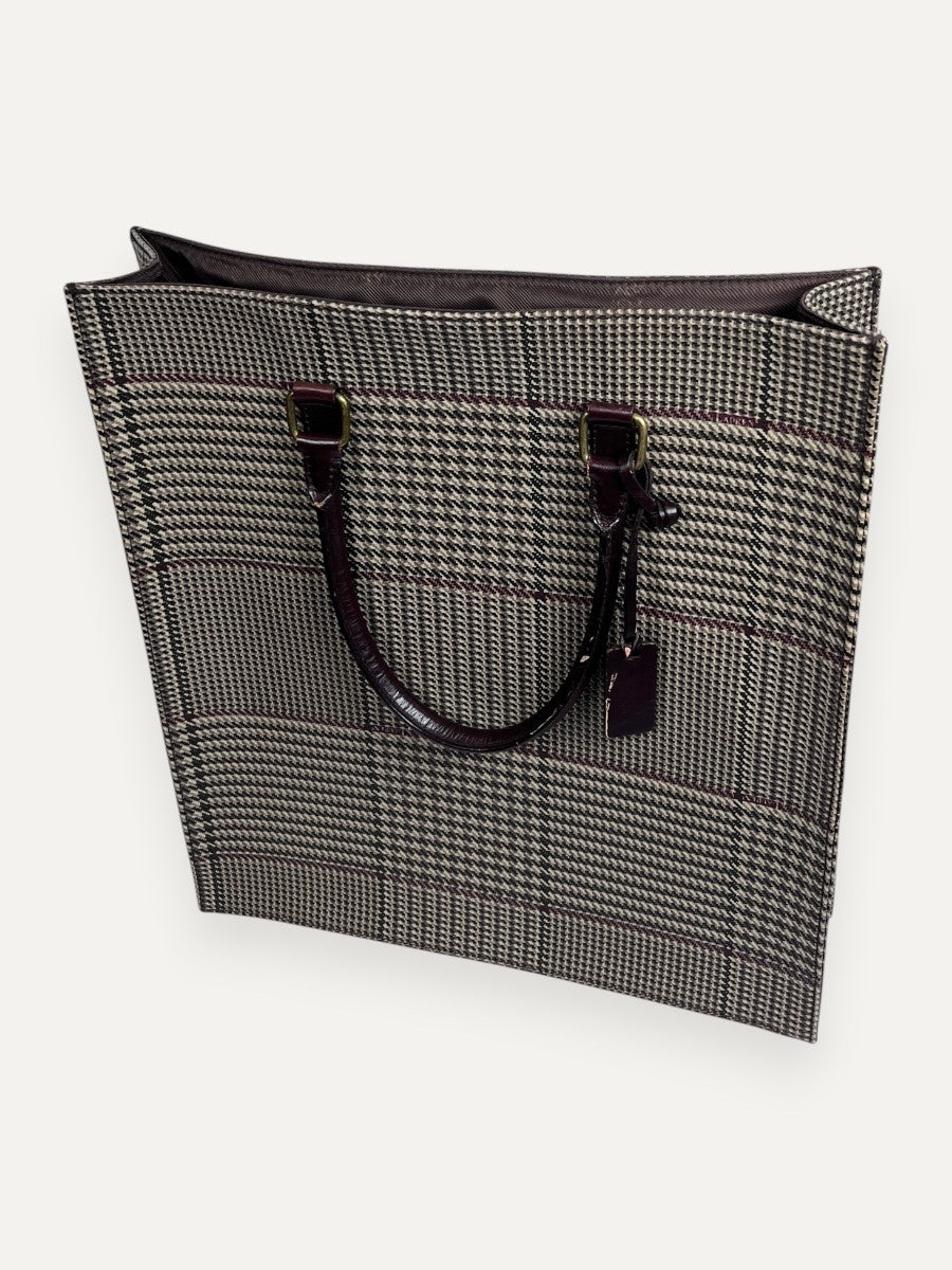 Plaid Tote Bag