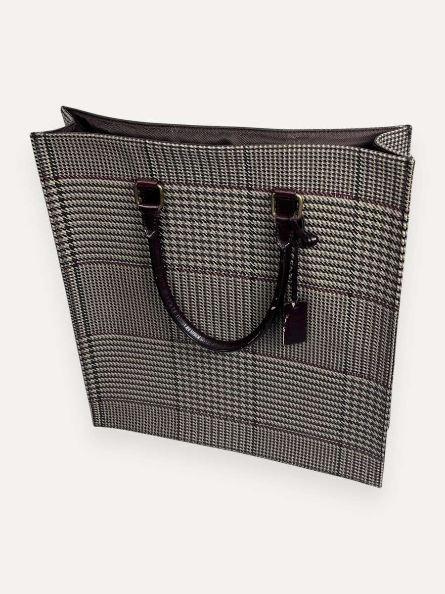 Plaid Tote Bag