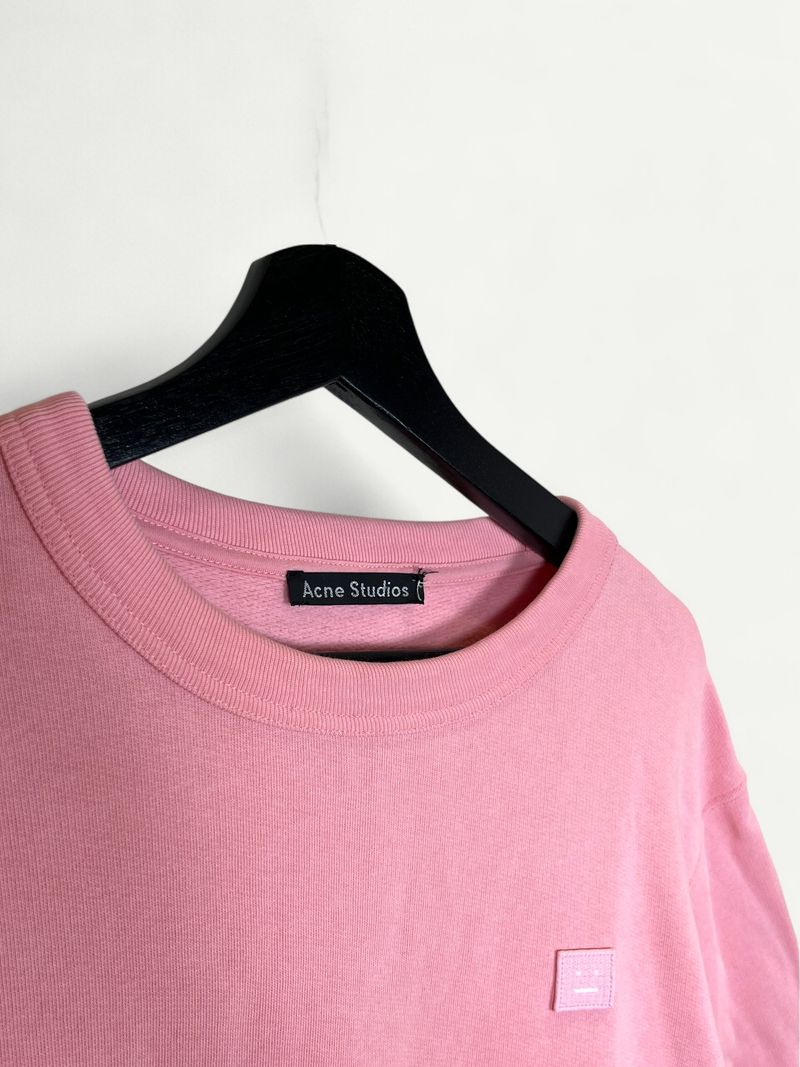 Pink Cotton Sweatshirt