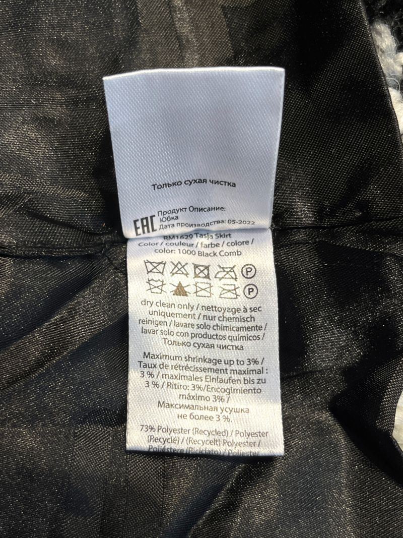 Tasja Leather-Trimmed Bouclé-Tweed Mini Skirt