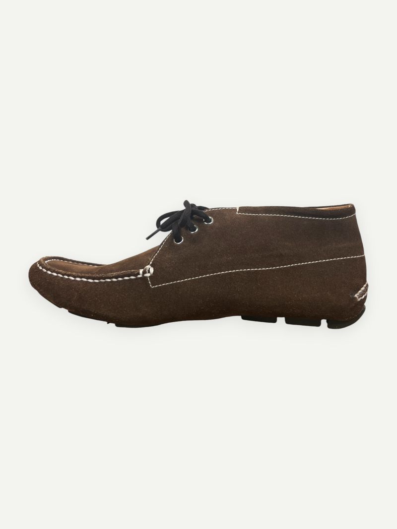 Brown Suede Ankle Boots
