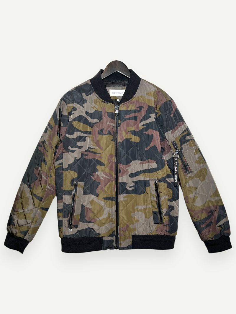 Camouflage Bomber Jacket