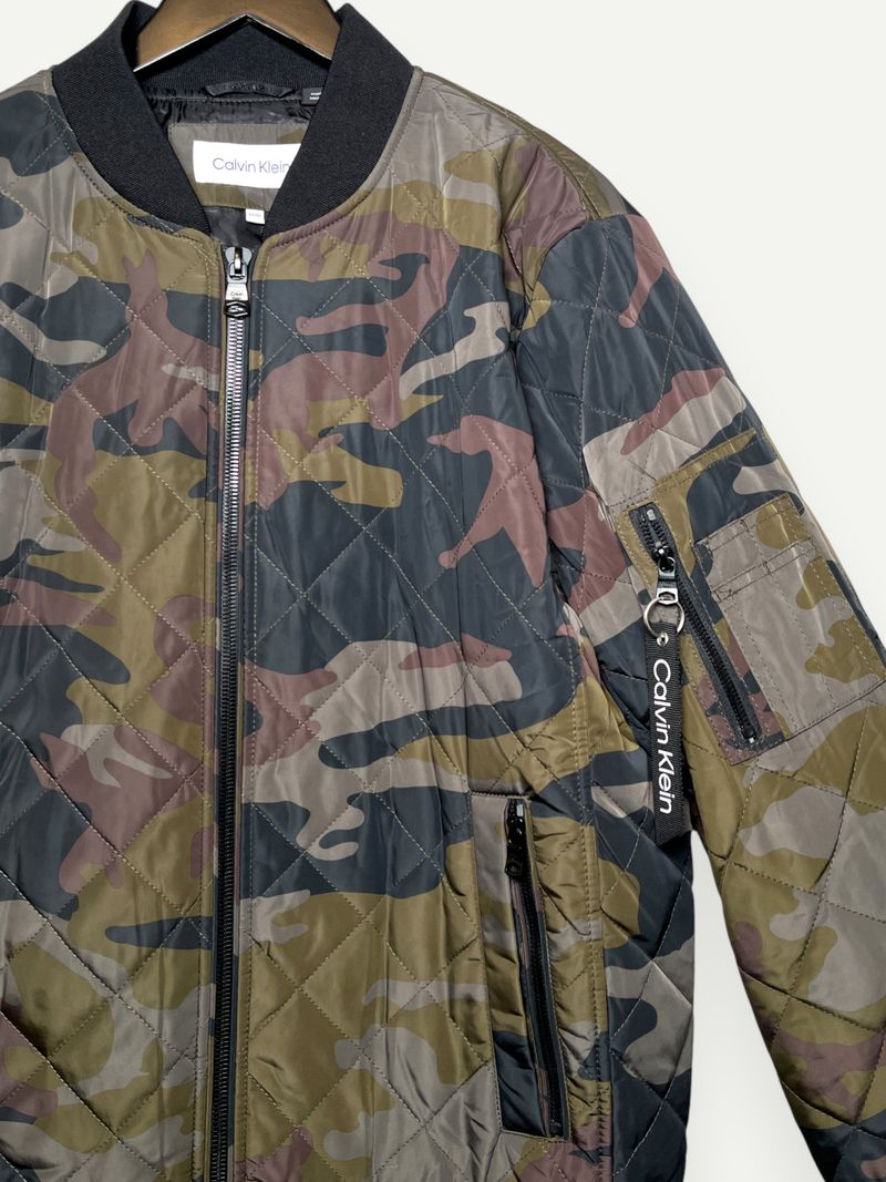 Camouflage Bomber Jacket