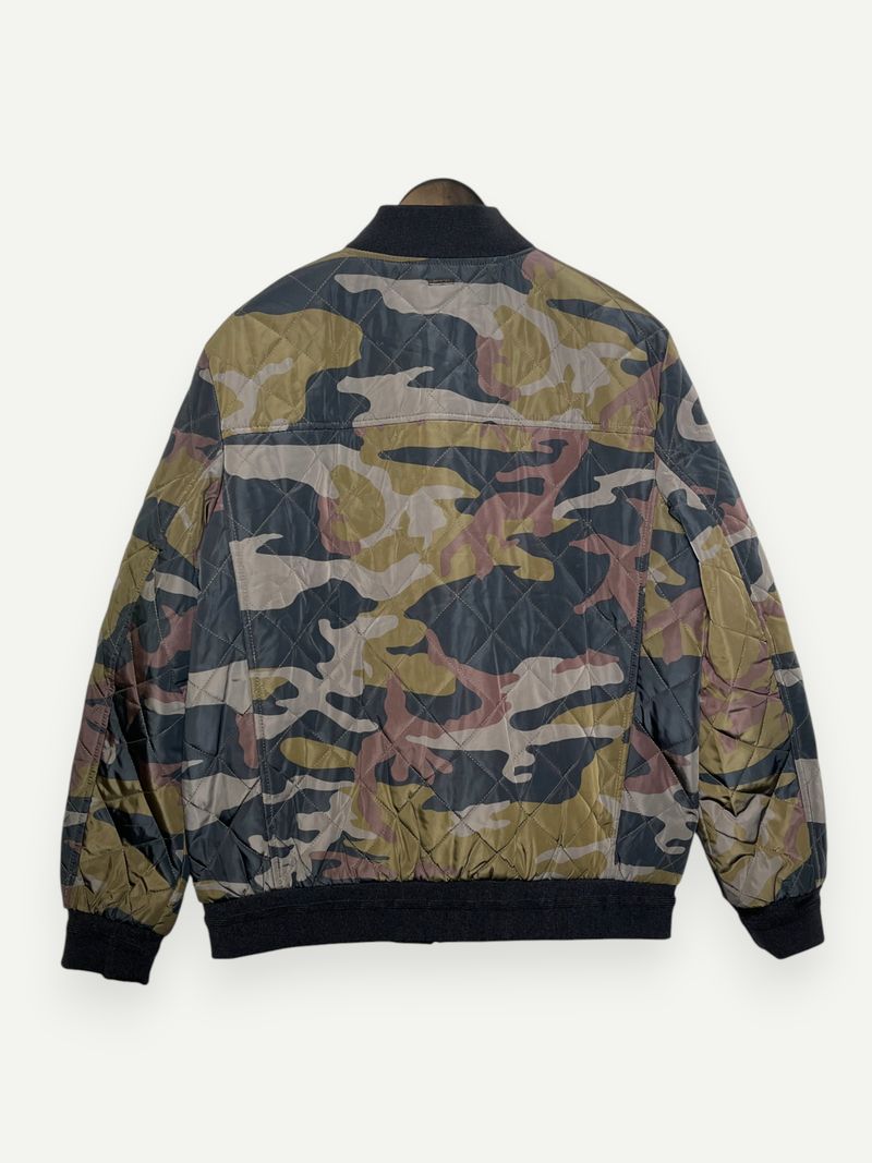 Camouflage Bomber Jacket
