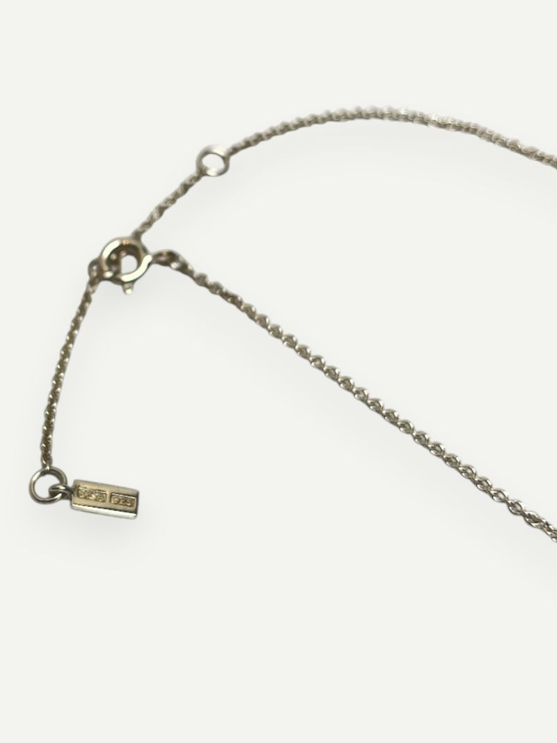 Silver Catch A Falling Star Necklace