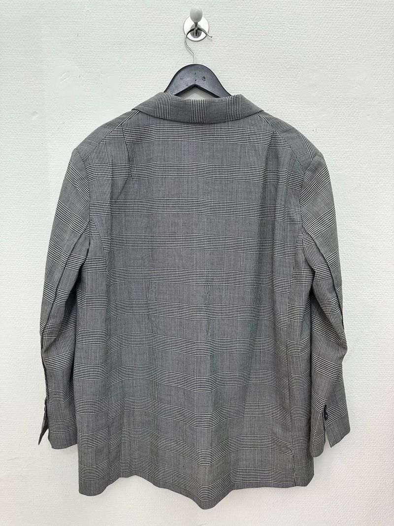 Grey Double Breasted Blazer