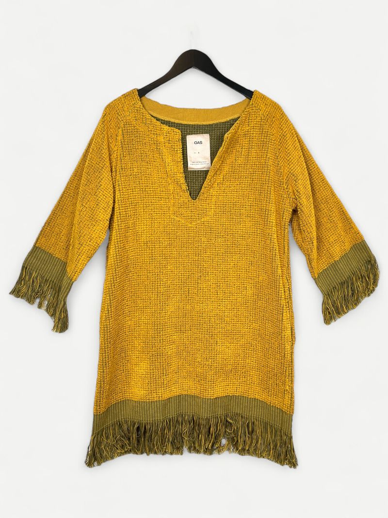 Mustard Knee Length Dress