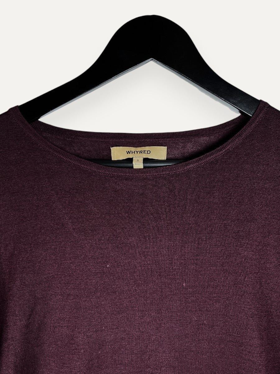 Aubergine Long Sleeve Top
