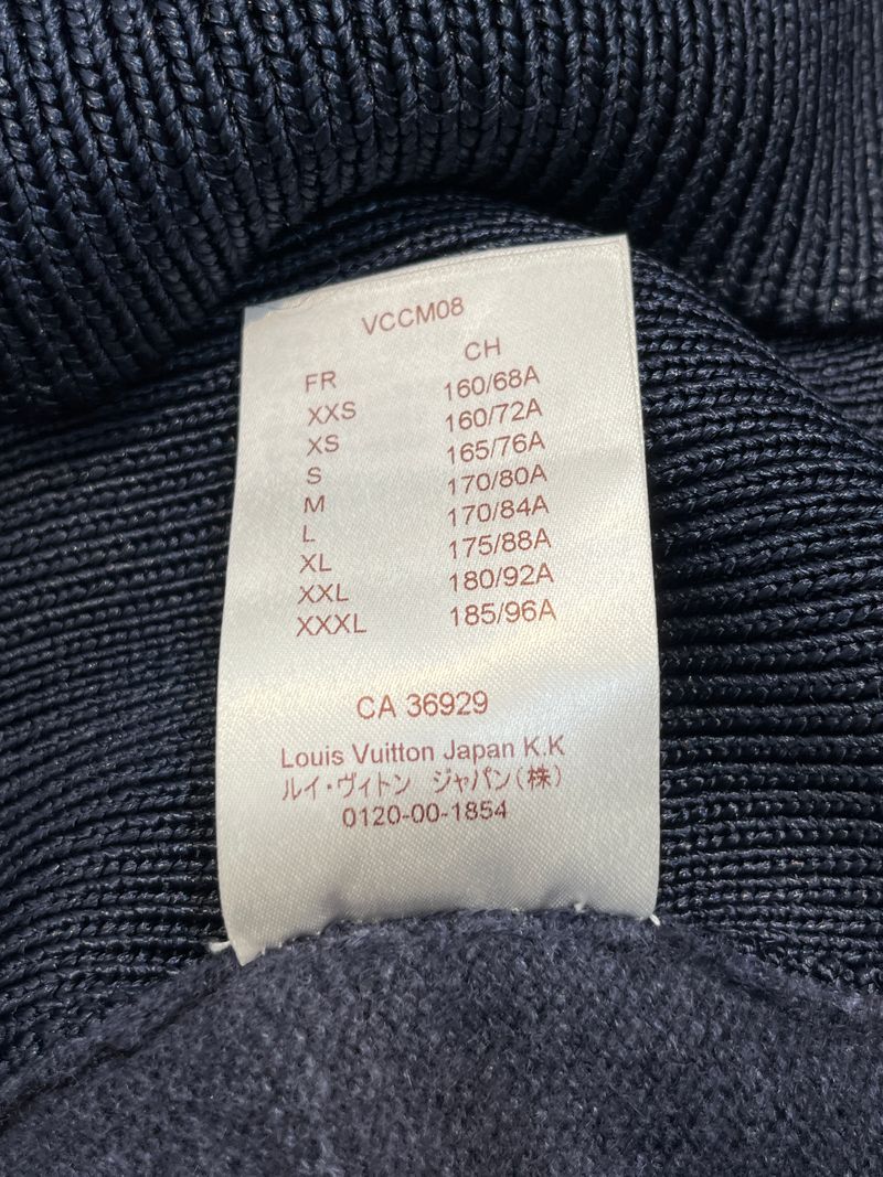 Dark Blue Wool Turtleneck