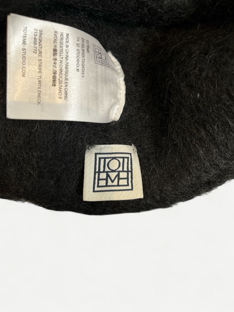 Black Wool Beanie
