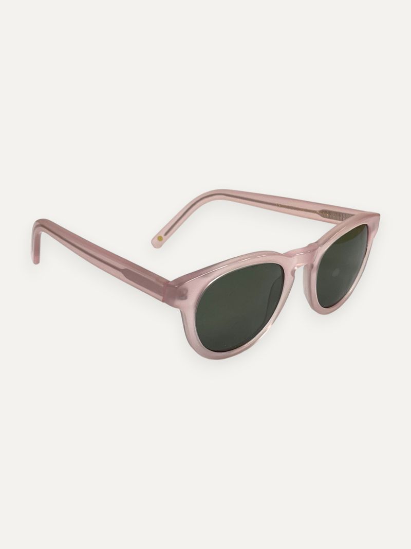 Athens 09 Soft Pink Round Frame Sunglasses