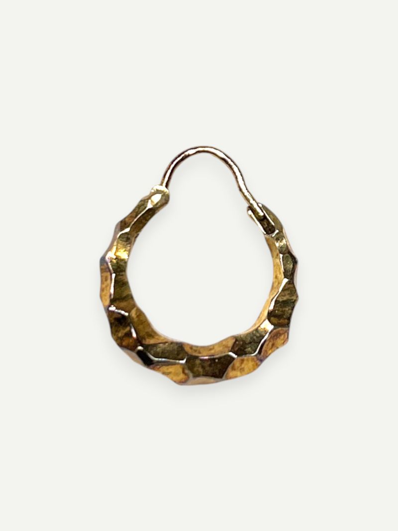 Gold Hoop Single Earring