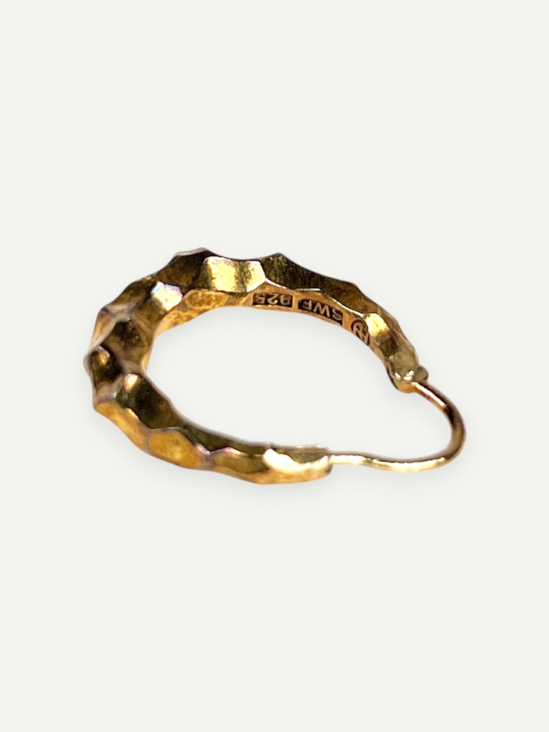 Gold Hoop Single Earring