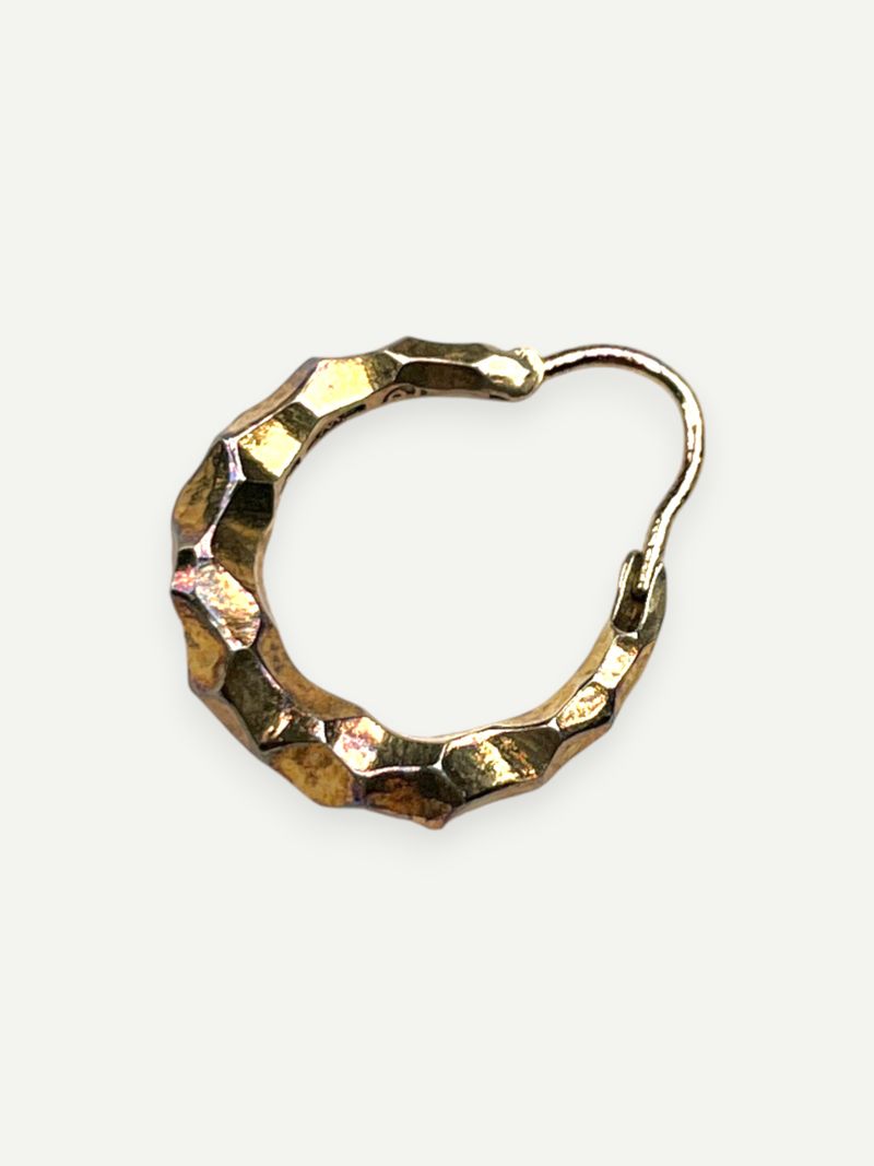 Gold Hoop Single Earring