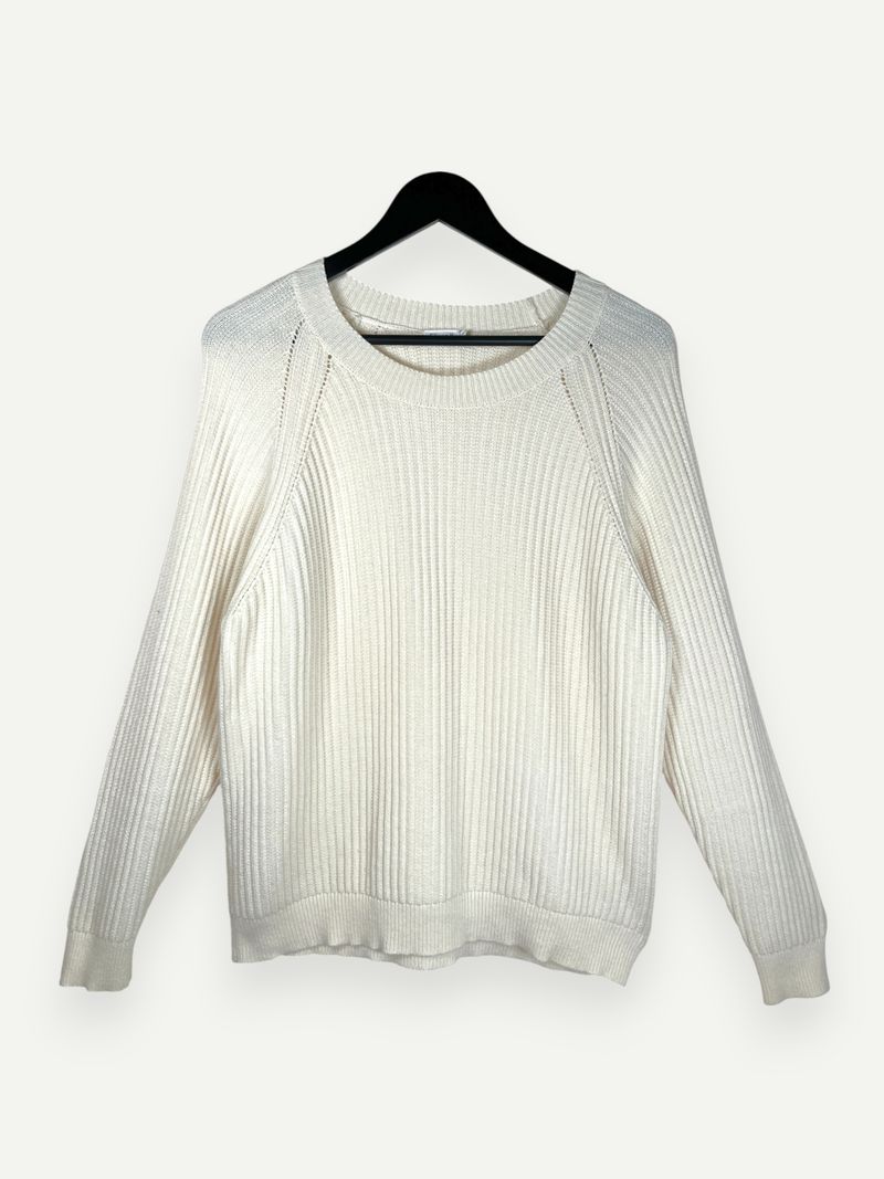 Cream White Knit
