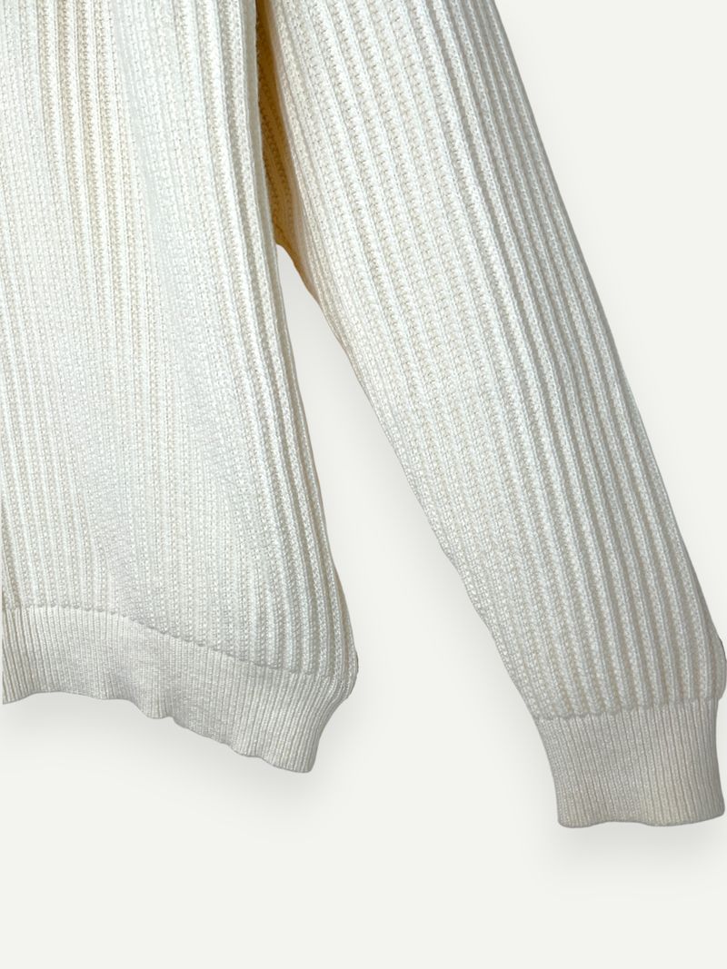 Cream White Knit