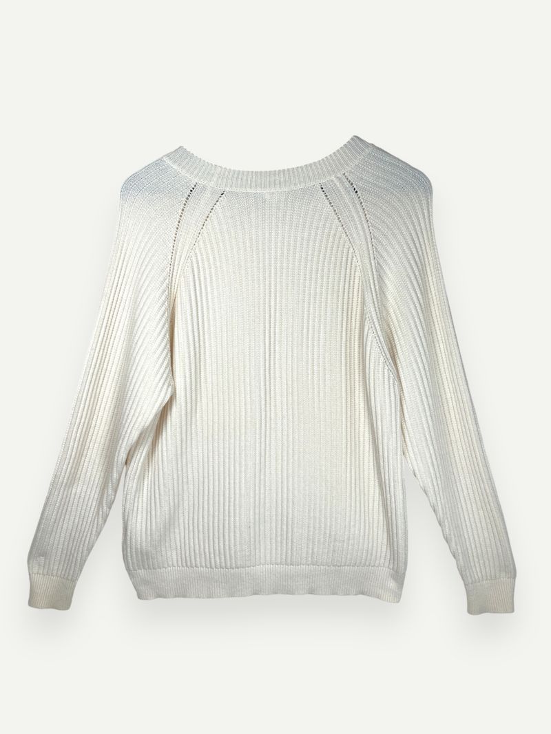 Cream White Knit