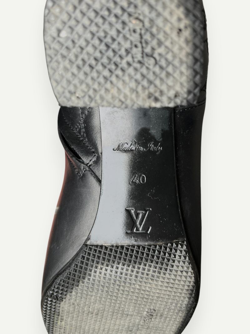 Leather Upstage Ankle Boots