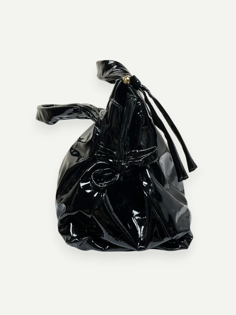 Black Patent Leather Hysteria Bag