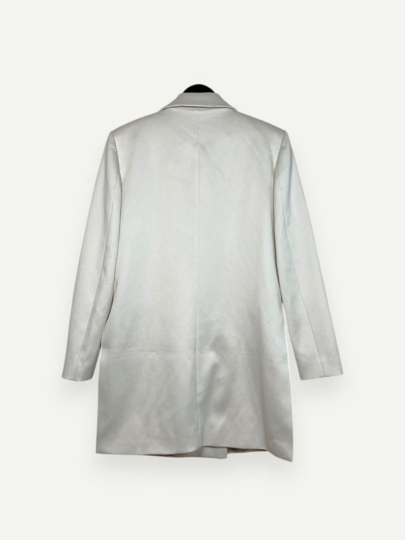 Cream Double Breasted Blazer