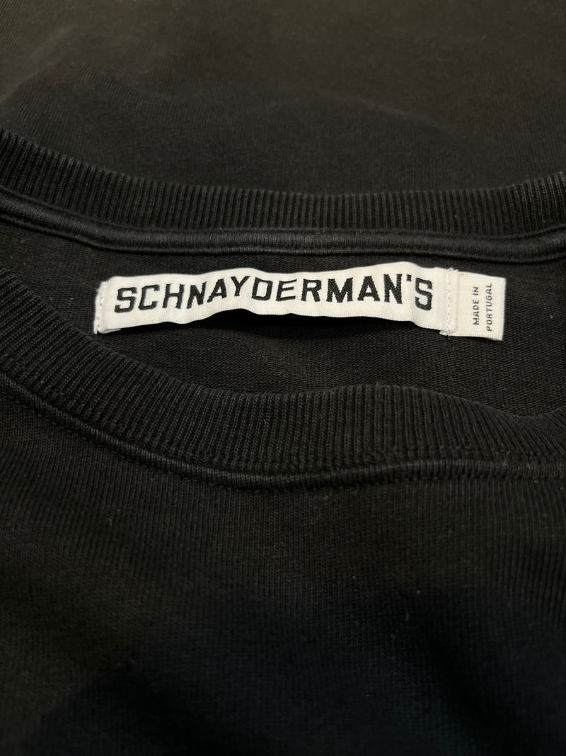 Black Cotton T-Shirt