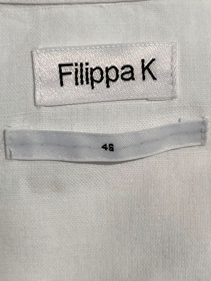 White Cotton Long Sleeve Shirt