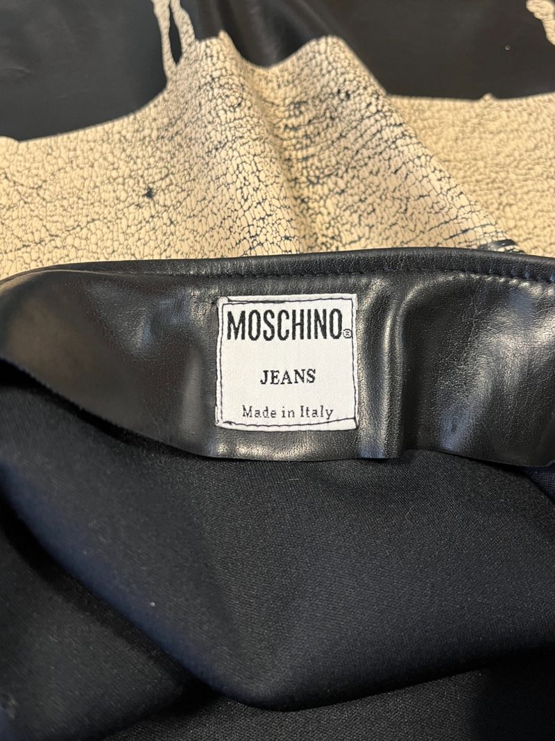 Paint Drip Pattern Mini Skirt