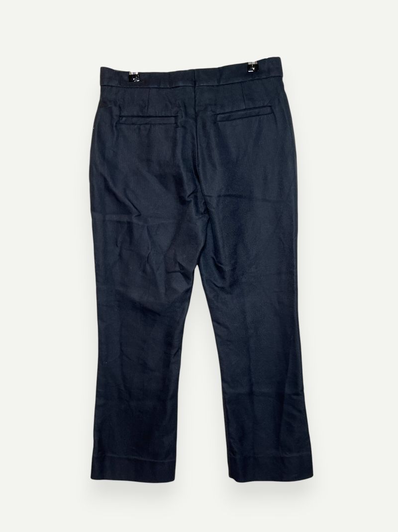 Black Cotton Casual Pants