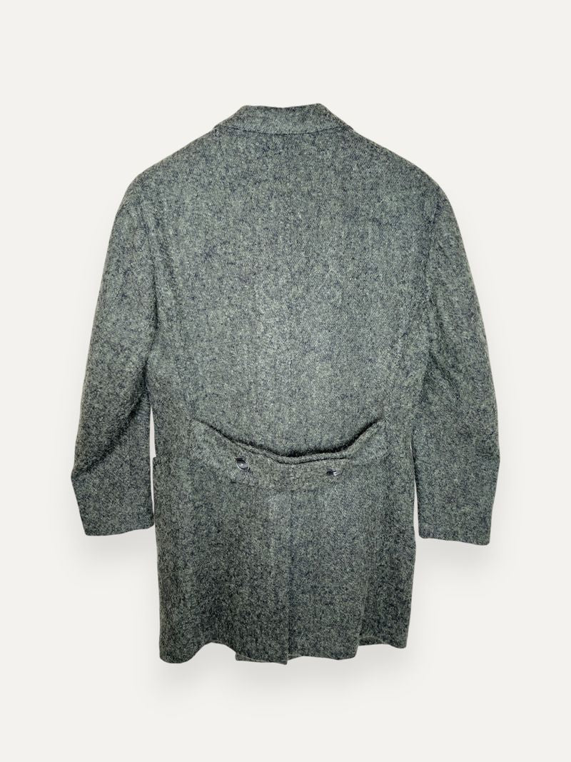 Army Green Double Breasted Coat