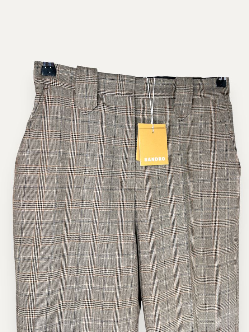 Brown Tailored Pants