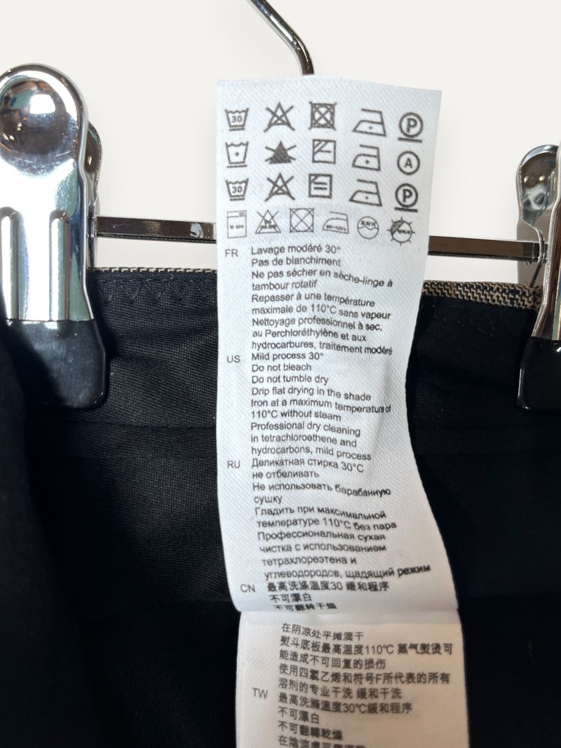 Brown Tailored Pants