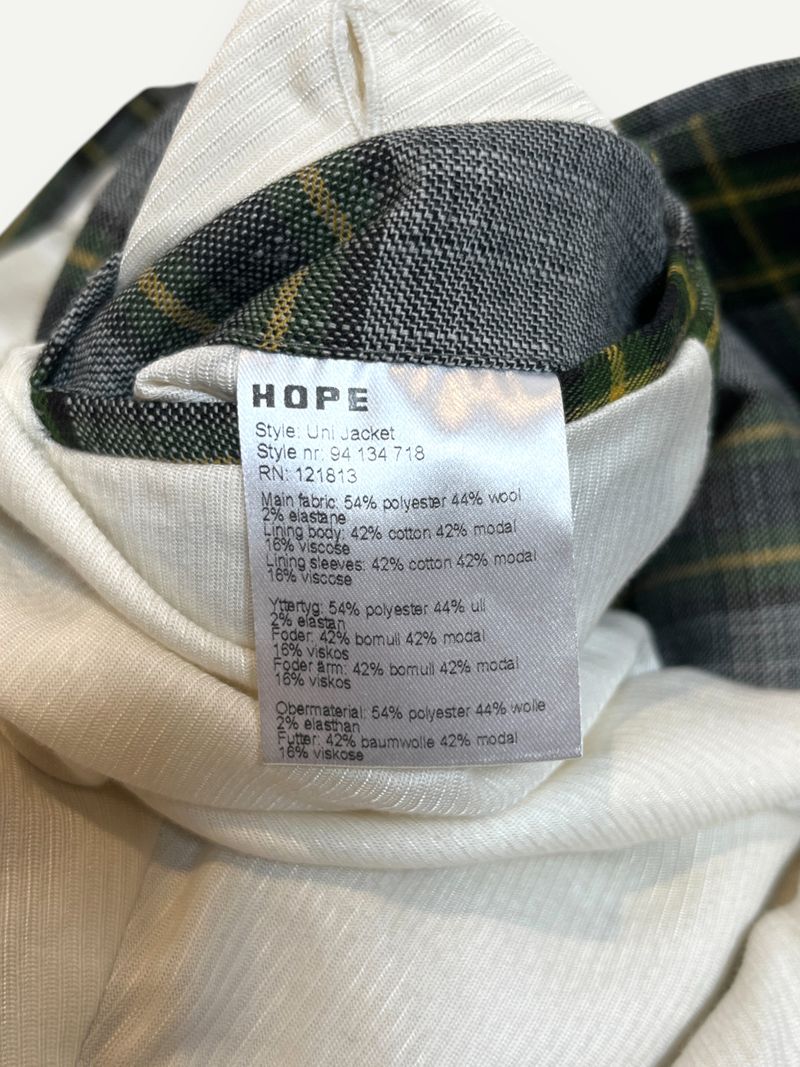 Plaid Blazer